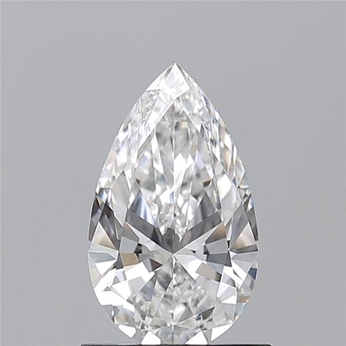 0.9 carat F-VS1 Natūralus Pear Deimantas (1)