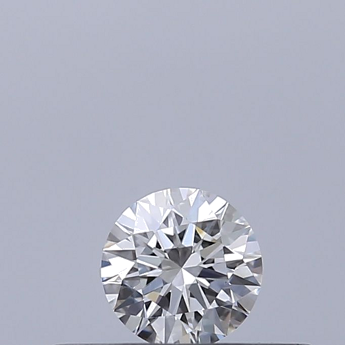 0.18 carat E-VVS2 Excellent cut Natūralus Round Deimantas (1)