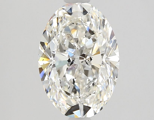 1.41 carat G-SI1 Natūralus Oval Deimantas (1)
