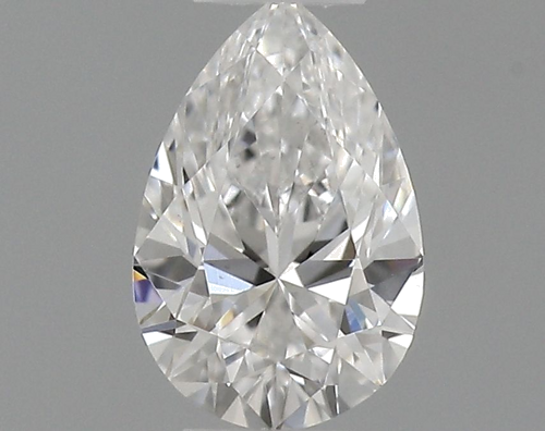 0.23 carat E-VS1 Natūralus Pear Deimantas (1)