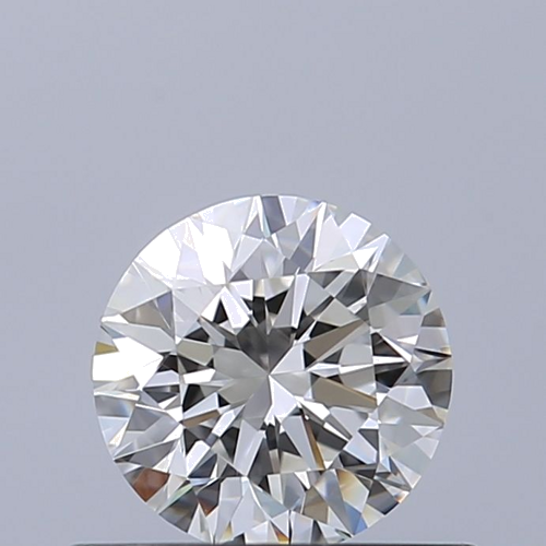 0.53 carat F-VVS1 Excellent cut Natūralus Round Deimantas (1)