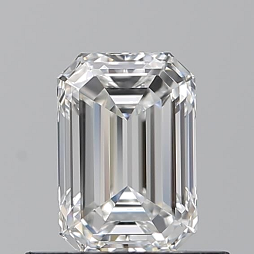 0.6 carat F-VVS2 Natūralus Emerald Deimantas (1)