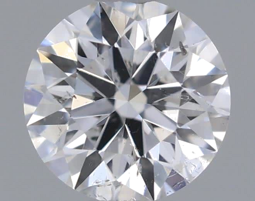 0.35 carat E-SI2 Excellent cut Natūralus Round Deimantas (1)