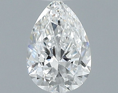 0.4 carat E-VVS1 Natūralus Pear Deimantas (1)