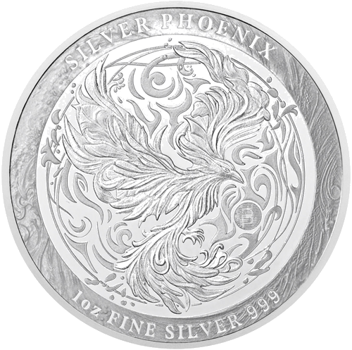 1 oz Феникс 2025 Ниуэ серебряная монета (1)