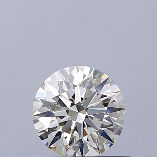 0.51 carat K-VVS1 Excellent cut Natūralus Round Deimantas (1)