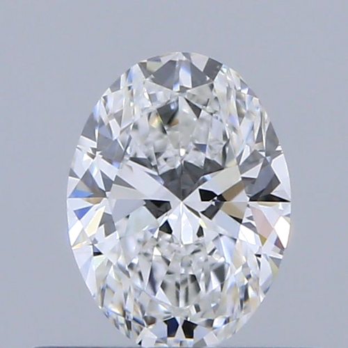 0.4 carat E-VVS2 Natūralus Oval Deimantas (1)