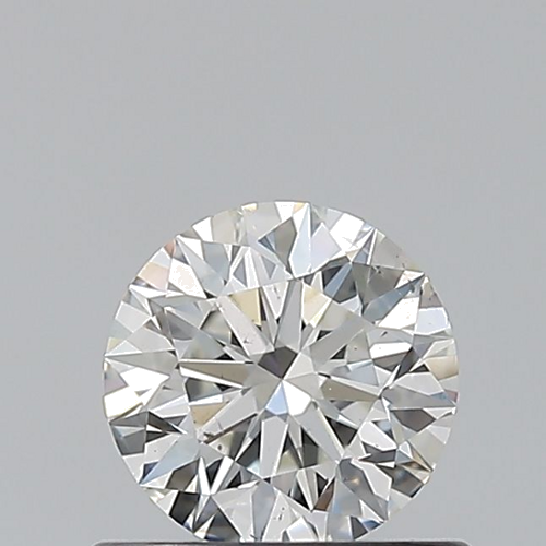 0.6 carat G-SI1 Excellent cut Natūralus Round Deimantas (1)