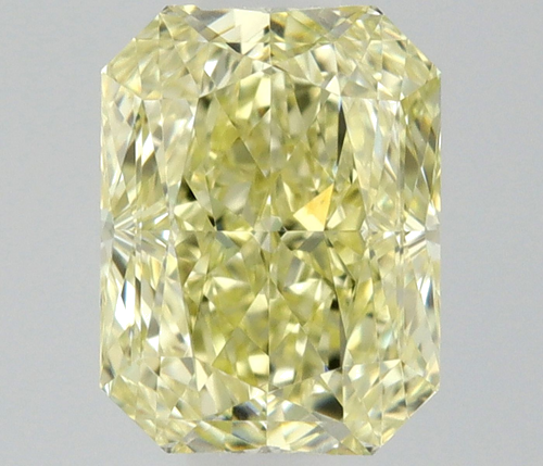 0.5 carat Fancy Yellow-VS1 Natūralus Radiant Deimantas (1)