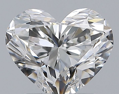 1.5 carat G-VVS2 Natūralus Heart Deimantas (1)