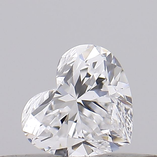 0.2 carat D-VS1 Natūralus Heart Deimantas (1)