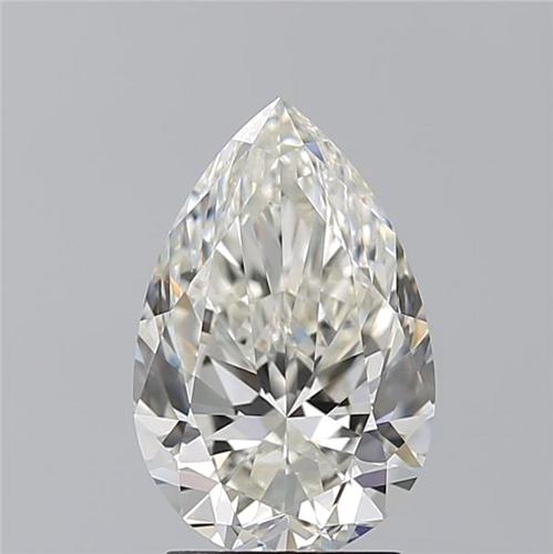 2.01 carat J-VS1 Natūralus Pear Deimantas (1)