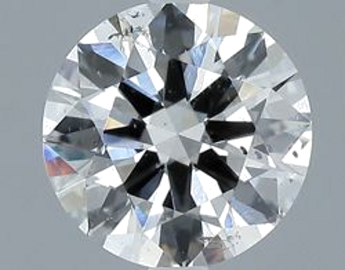 0.9 carat H-SI2 Excellent cut Natūralus Round Deimantas (1)