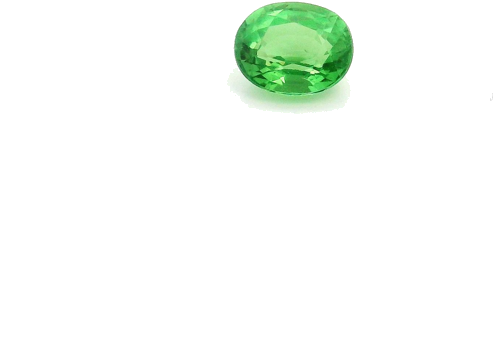 0.52 carat GREEN Oval Garnet (1)