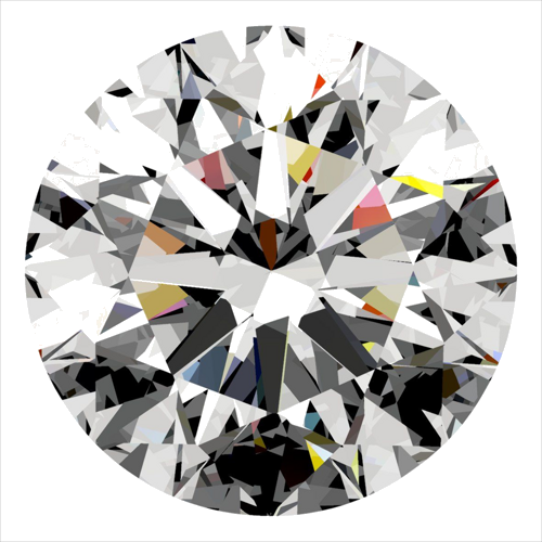 0.3 carat H-VVS2 Excellent cut Natūralus Round Deimantas (1)