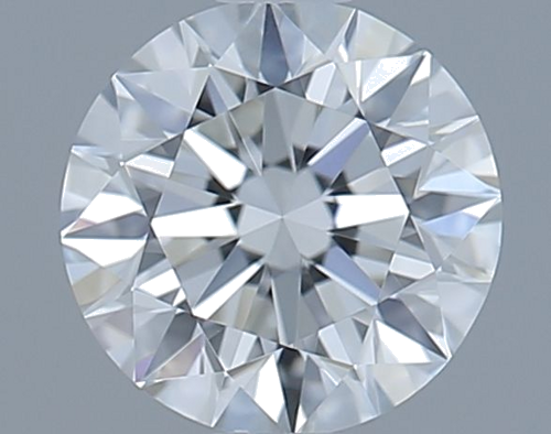 0.45 carat F-VVS1 Excellent cut Natūralus Round Deimantas (1)