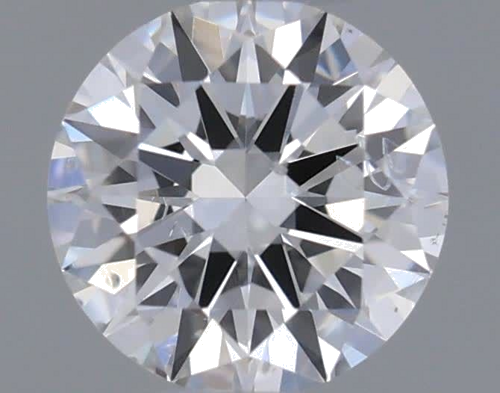 0.31 carat F-SI2 Excellent cut Natūralus Round Deimantas (1)