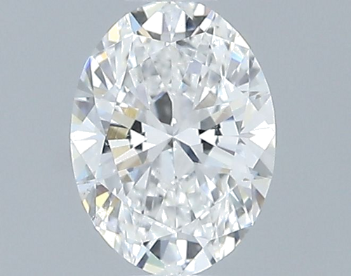 0.51 carat E-SI1 Natūralus Oval Deimantas (1)
