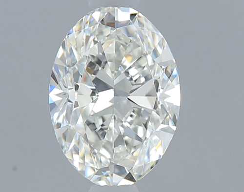 0.5 carat H-VS2 Natūralus Oval Deimantas (1)