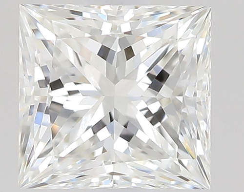 0.51 carat G-VVS1 Natūralus Princess Deimantas (1)