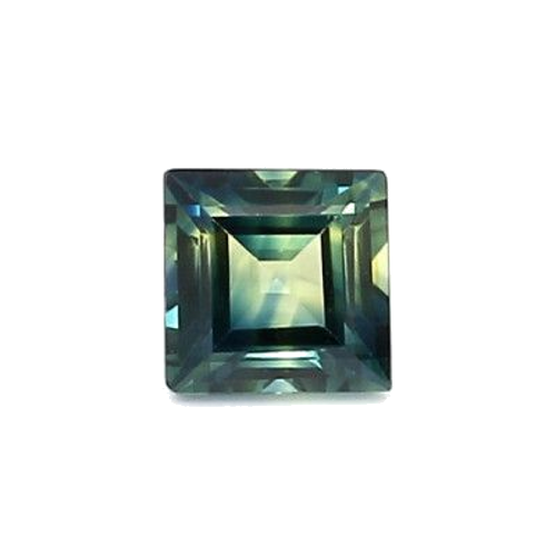 0.55 carat GREEN STEP cut Square Safyras (1)