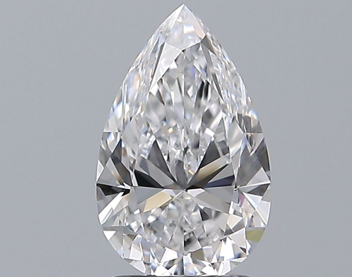 1.8 carat D-VS2 Natūralus Pear Deimantas (1)
