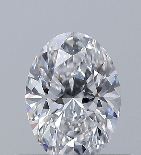 0.4 carat D-VS2 Natūralus Oval Deimantas (1)