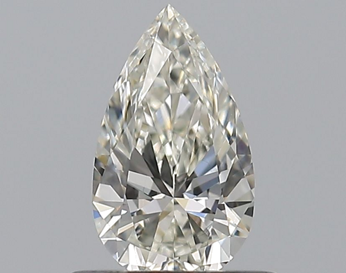 0.5 carat I-VS1 Natūralus Pear Deimantas (1)