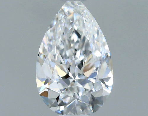 0.35 carat E-VVS2 Natūralus Pear Deimantas (1)