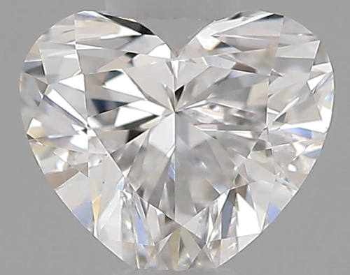 0.32 carat D-VS1 Natūralus Heart Deimantas (1)