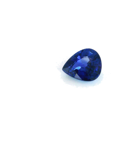 0.69 carat BLUE Pear Safyras (1)