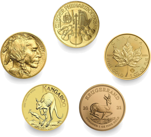 1 oz Золотая монета (случайная) (1)