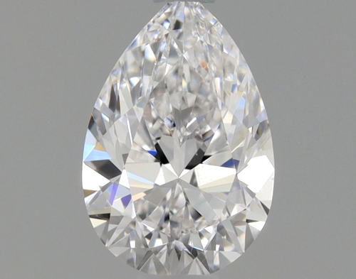 0.43 carat D-VVS1 Natūralus Pear Deimantas (1)