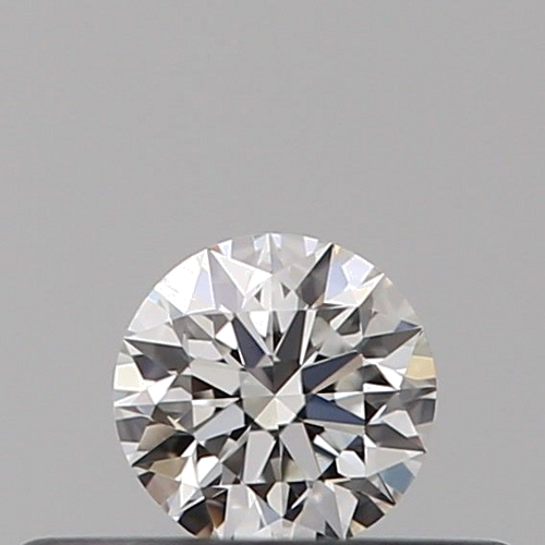 0.18 carat F-VVS2 Excellent cut Natūralus Round Deimantas (1)