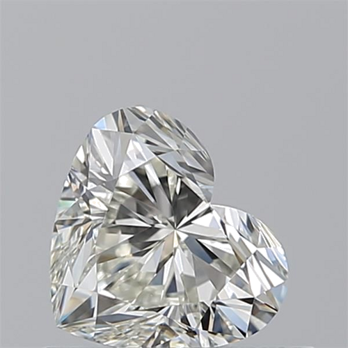 0.6 carat J-VVS2 Natūralus Heart Deimantas (1)