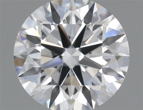 0.62 carat F-VVS2 Excellent cut Natūralus Round Deimantas (1)