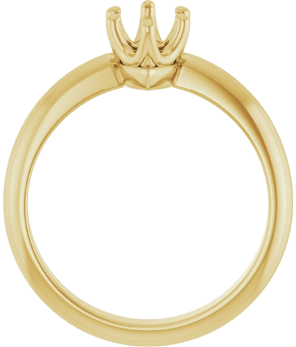 Sužadėtuvių Žiedas „Solitaire Crown-Inspired“ 14k yellow gold Marquise 10mm x 5mm (2)