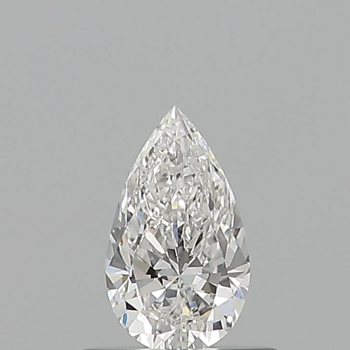 0.5 carat E-VVS2 Natūralus Pear Deimantas (1)