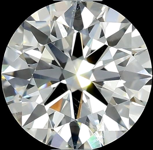0.53 carat G-SI2 Excellent cut Natūralus Round Deimantas (1)