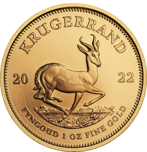 1 oz Krugerrand 2022 Pietų Afrika auksinė moneta (1)