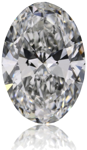 0.53 carat F-VVS2 Natūralus Oval Deimantas (1)