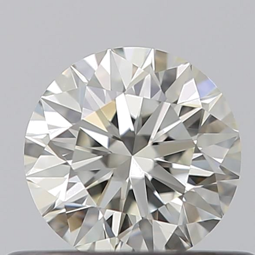 0.42 carat K-IF Excellent cut Natūralus Round Deimantas (1)
