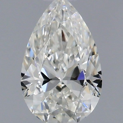 0.3 carat I-VVS1 Natūralus Pear Deimantas (1)