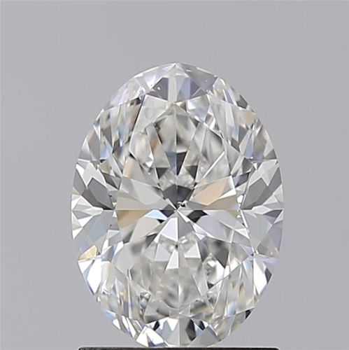 1.5 carat F-SI1 Natūralus Oval Deimantas (1)