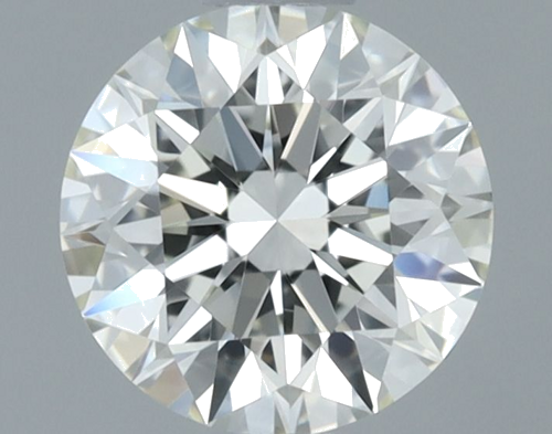 0.53 carat K-VVS1 Excellent cut Natūralus Round Deimantas (1)