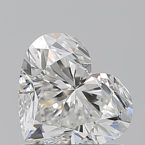 1.01 carat G-VS1 Natūralus Heart Deimantas (1)