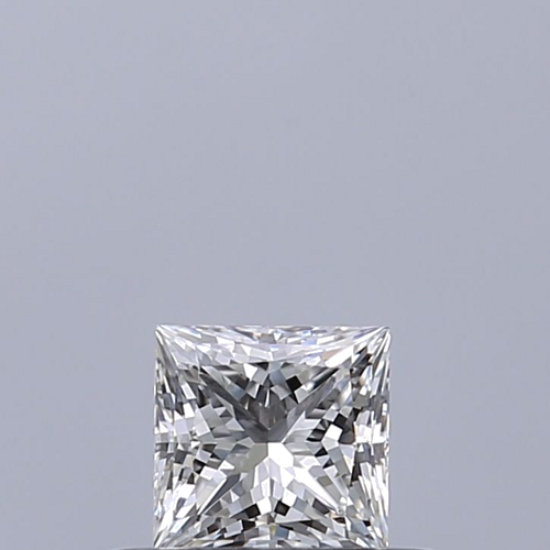0.32 carat F-VVS1 Natūralus Princess Deimantas (1)