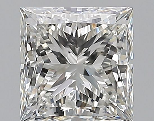 1.51 carat H-VVS1 Natūralus Princess Deimantas (1)