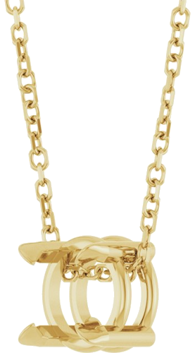 14K Yellow 6 mm Round 16-18  Necklace Mounting (2)