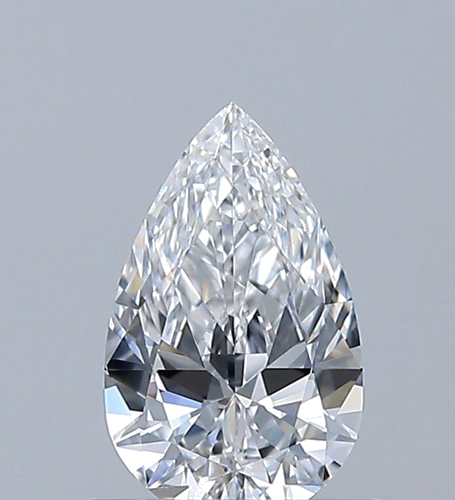 0.5 carat D-VS1 Natūralus Pear Deimantas (1)
